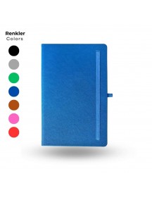 Termo Deri Sert Kapaklı Promosyon Tarihsiz Defter - Venedik
